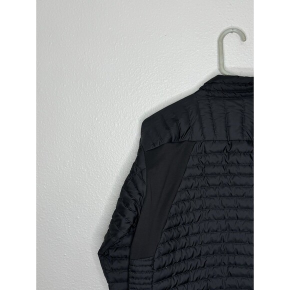 Eddie Bauer Black First Ascent Puffer Jacket StormDown 800 Mens Sz M RARE Sample - Picture 12 of 16